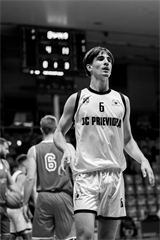 1. liga: BC Prievidza B - Academic ŽU Žilina 72:88 (foto: Vladimír Králik)	