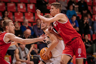 1. liga: BC Prievidza B - Academic ŽU Žilina 72:88 (foto: Vladimír Králik)	