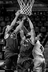 1. liga: BC Prievidza B - Academic ŽU Žilina 72:88 (foto: Vladimír Králik)	