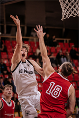 1. liga: BC Prievidza B - Academic ŽU Žilina 72:88 (foto: Vladimír Králik)	