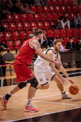 1. liga: BC Prievidza B - Academic ŽU Žilina 72:88 (foto: Vladimír Králik)	