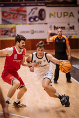 1. liga: BC Prievidza B - Academic ŽU Žilina 72:88 (foto: Vladimír Králik)	
