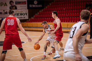 1. liga: BC Prievidza B - Academic ŽU Žilina 72:88 (foto: Vladimír Králik)	