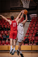 1. liga: BC Prievidza B - Academic ŽU Žilina 72:88 (foto: Vladimír Králik)	