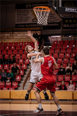 1. liga: BC Prievidza B - Academic ŽU Žilina 72:88 (foto: Vladimír Králik)	