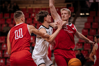 1. liga: BC Prievidza B - Academic ŽU Žilina 72:88 (foto: Vladimír Králik)	
