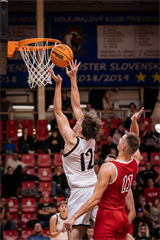 1. liga: BC Prievidza B - Academic ŽU Žilina 72:88 (foto: Vladimír Králik)	
