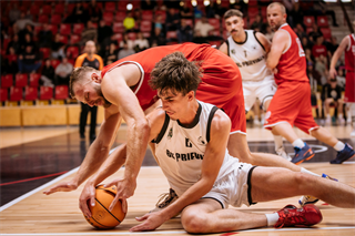 1. liga: BC Prievidza B - Academic ŽU Žilina 72:88 (foto: Vladimír Králik)	