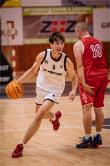1. liga: BC Prievidza B - Academic ŽU Žilina 72:88 (foto: Vladimír Králik)	