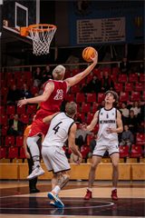 1. liga: BC Prievidza B - Academic ŽU Žilina 72:88 (foto: Vladimír Králik)	