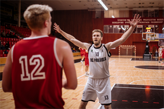 1. liga: BC Prievidza B - Academic ŽU Žilina 72:88 (foto: Vladimír Králik)	