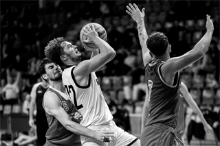 1. liga: BC Prievidza B - Academic ŽU Žilina 72:88 (foto: Vladimír Králik)	