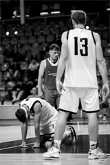 1. liga: BC Prievidza B - Academic ŽU Žilina 72:88 (foto: Vladimír Králik)	