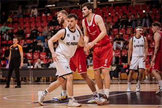 1. liga: BC Prievidza B - Academic ŽU Žilina 72:88 (foto: Vladimír Králik)	