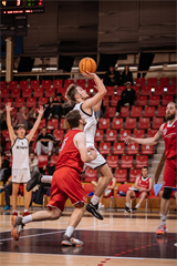 1. liga: BC Prievidza B - Academic ŽU Žilina 72:88 (foto: Vladimír Králik)	