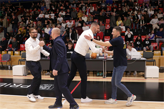 8. Kolo Niké SBL: BC Prievidza - BK Iskra Svit 76:86 (foto: Ladislav Szibilla)	
