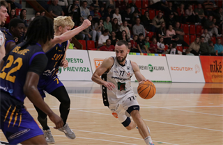 8. Kolo Niké SBL: BC Prievidza - BK Iskra Svit 76:86 (foto: Ladislav Szibilla)	