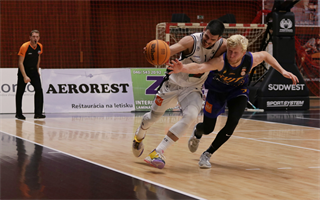 8. Kolo Niké SBL: BC Prievidza - BK Iskra Svit 76:86 (foto: Ladislav Szibilla)	