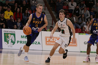 8. Kolo Niké SBL: BC Prievidza - BK Iskra Svit 76:86 (foto: Ladislav Szibilla)	