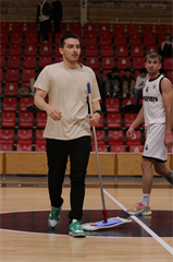 1. liga: BC Prievidza B - BK AS Trenčín U23 107:59 (foto: Ladislav Szibilla)	