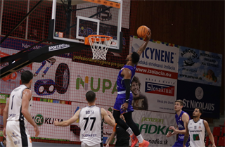 11. Kolo Niké SBL: BC Prievidza - Spišskí Rytieri 79:72 (foto: Ladislav Szibilla)	