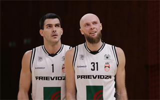 11. Kolo Niké SBL: BC Prievidza - Spišskí Rytieri 79:72 (foto: Ladislav Szibilla)	