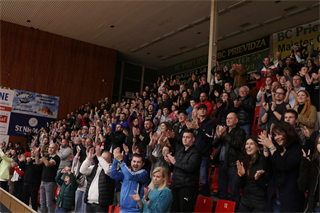 11. Kolo Niké SBL: BC Prievidza - Spišskí Rytieri 79:72 (foto: Ladislav Szibilla)	