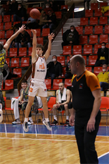 19. Kolo Niké SBL: BC Prievidza - Patrioti Levice 65:89 (foto: Ladislav Szibilla)