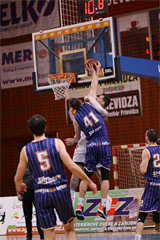 25. Kolo Niké SBL: BC Prievidza - Spišskí Rytieri 67:86 (foto: Ladislav Szibilla)