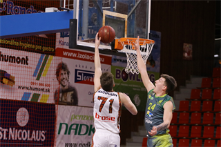 Baráž: BC Prievidza - ŠBK Junior Patrioti Levice U23 91:57 (foto: Ladislav Szibilla)