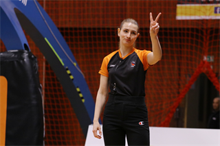 Baráž: BC Prievidza - ŠBK Junior Patrioti Levice U23 91:57 (foto: Ladislav Szibilla)