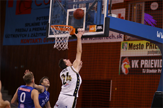 Príprava: BC Prievidza - Viedeň DC Timberwolves 80:77 (Ladislav Szibilla)