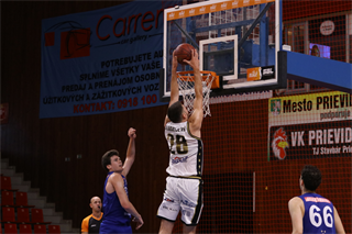 Príprava: BC Prievidza - Viedeň DC Timberwolves 80:77 (Ladislav Szibilla)