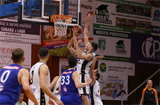 Príprava: BC Prievidza - Viedeň DC Timberwolves 80:77 (Ladislav Szibilla)