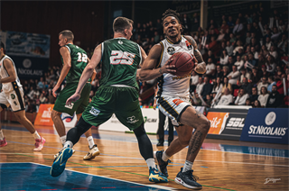 1. Kolo Niké SBL: BC Prievidza - MBK Handlová 55:57 (foto: Lukáš Droppan)	