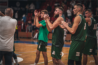 1. Kolo Niké SBL: BC Prievidza - MBK Handlová 55:57 (foto: Lukáš Droppan)	
