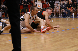 4. Kolo Niké SBL: BC Prievidza - BC Komárno 65:56 (foto: Ladislav Szibilla)