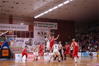 21. kolo Eurovia SBL: BC Prievidza - MBK Rieker Com-Therm Komárno 103:78