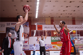 21. kolo Eurovia SBL: BC Prievidza - MBK Rieker Com-Therm Komárno 103:78