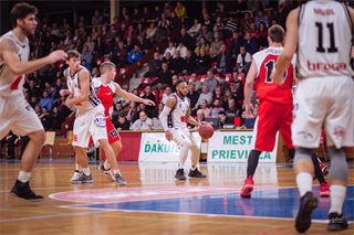 23. kolo Eurovia SBL: BC Prievidza - PP & TV Raj Žilina 108:82
