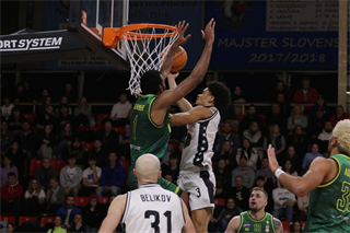 13. Kolo Niké SBL: BC Prievidza - Patrioti Levice 81:82 (foto: Ladislav Szibilla)	