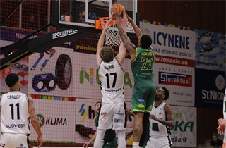 13. Kolo Niké SBL: BC Prievidza - Patrioti Levice 81:82 (foto: Ladislav Szibilla)	