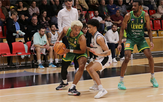 13. Kolo Niké SBL: BC Prievidza - Patrioti Levice 81:82 (foto: Ladislav Szibilla)	