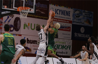 13. Kolo Niké SBL: BC Prievidza - Patrioti Levice 81:82 (foto: Ladislav Szibilla)	