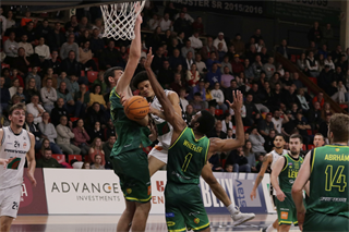 13. Kolo Niké SBL: BC Prievidza - Patrioti Levice 81:82 (foto: Ladislav Szibilla)	