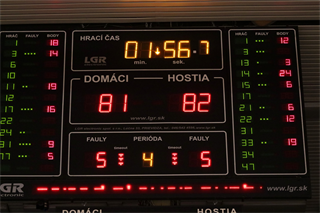 13. Kolo Niké SBL: BC Prievidza - Patrioti Levice 81:82 (foto: Ladislav Szibilla)	