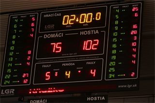 1. liga: BC Prievidza B - BK MŠK Patrioti Žiar n. Hronom U23 75:102 (foto: Ladislav Szibilla)	