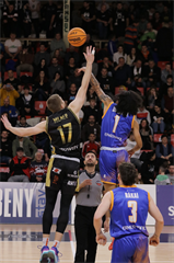 19. Kolo Niké SBL: BC Prievidza - BKM Lučenec 90:76 (foto: Ladislav Szibilla)	