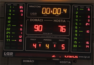 19. Kolo Niké SBL: BC Prievidza - BKM Lučenec 90:76 (foto: Ladislav Szibilla)	
