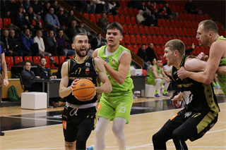 18. Kolo Niké SBL: BC Prievidza - Slávia SPU Nitra 90:77 (foto: Ladislav Szibilla)	